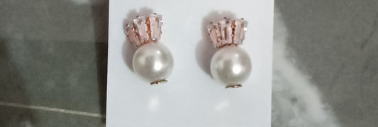 Pearl earrings