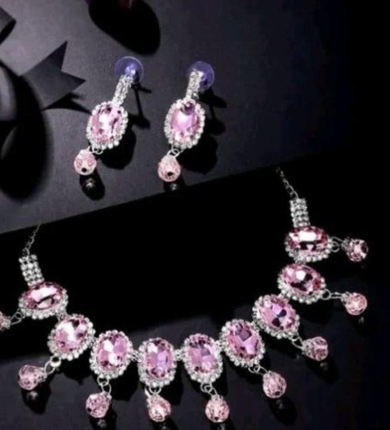 Beautiful Pink necklace set