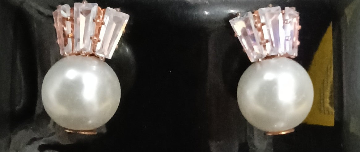 Pearl earrings